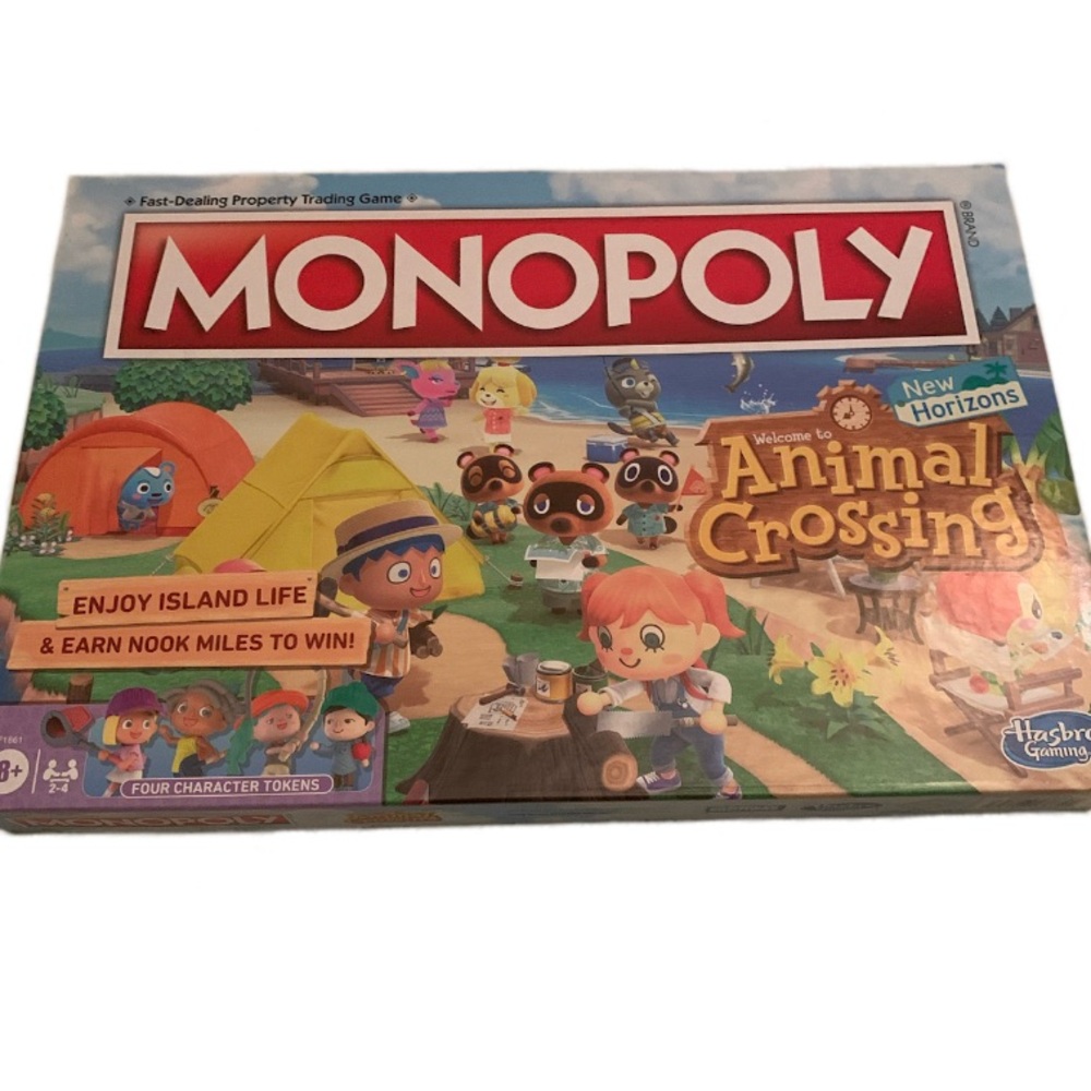 Monopoly: Animal Crossing Board Game New Horizons Edition (2021) Brand New